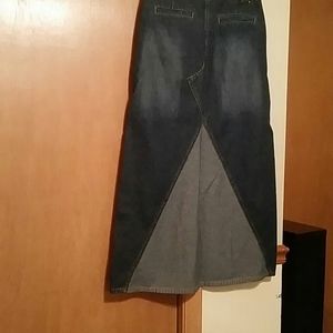 Blue Jean Skirt by Me and You